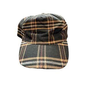 New Janie and Jack Boys Plaid Ball Cap Size 6-8
